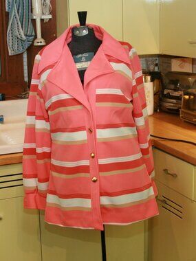 Vintage Women's Jacket Shirt Dutchmaid Polyester